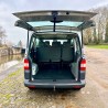 T08242 Kombishop van vw occasion Transporter T5 gris L1H1 coffre