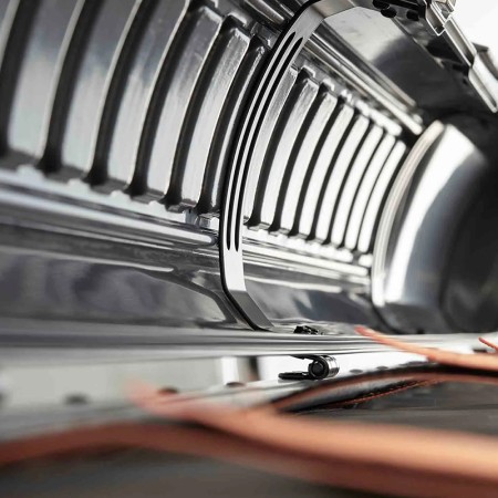 Auvent latéral 270° rigide BRANCH CLEAN – Hardcover ABS - Vickywood intérieur du coffre