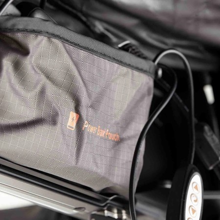 Auvent latéral 270° rigide BRANCH CLEAN – Hardcover ABS - Vickywood sac de rangement