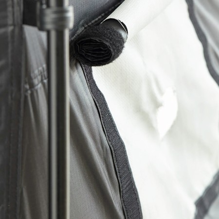 Vickywood VW-A2-MO3-190-BKGY annexe de tente de toit hybride 2e génération Mighty Oak grise 190 moustiquaire