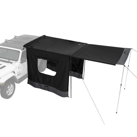 Parois amovibles en 3 parties pour auvent latéral de voiture WildLand