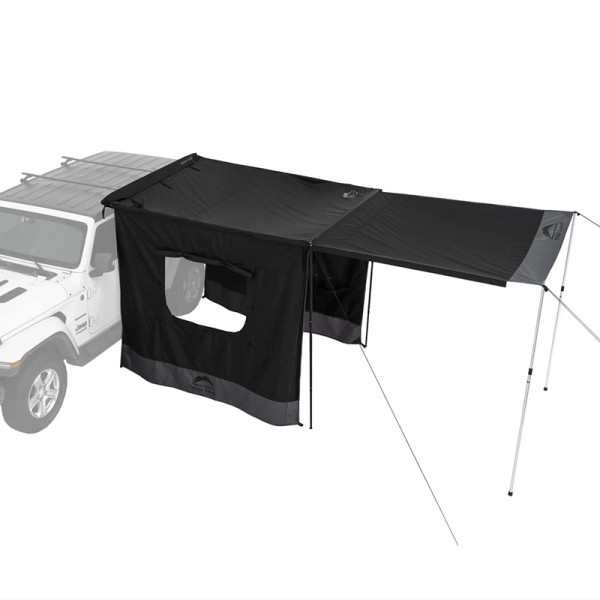 Parois amovibles en 3 parties pour auvent latéral de voiture WildLand