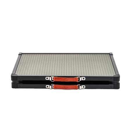 Table de camping version pro pliable et portable Wildland aluminium MTS-C pliée