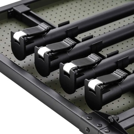 Table de camping pliable et portable Wildland aluminium MTS-C pied stockés version pro