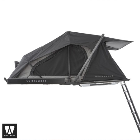 Tente de toit hybride rigide Maple 155 Vickywood dépliage facile
