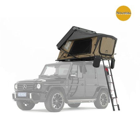 Tente de toit hybride rigide coque aluminium compacte 2 places Neo-Frontier de WildLand Kombishop