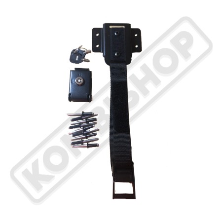 Sangle de rechange homologuée avec Velcro Vickywood pour tente de toit à coque rigide Mighty Oak