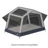 Wild Land tente de toit gonflable innovante Air Cruiser vue technique