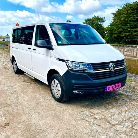 VW T6 Transporter 2021 / 95.000 km / 2.0 tdi 110 ch / L2H1 vitres teintées