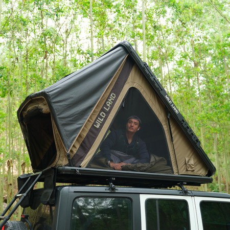 Tente de toit rigide triangulaire Litestri 130 - WildLand