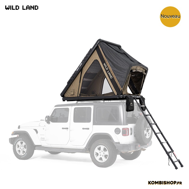 Tente de toit rigide triangulaire Litestri 130 - WildLand