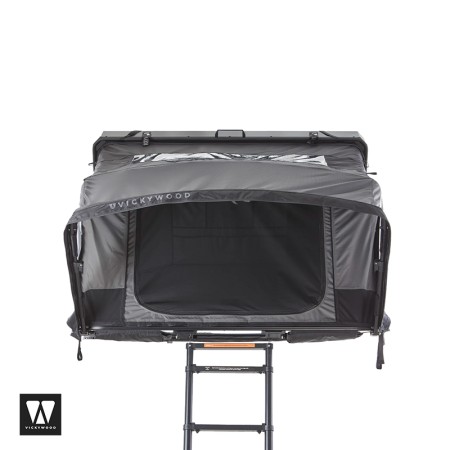 Tente de toit hybride TEAK 2.0 180 - Vickywood Kombishop  porte zippée