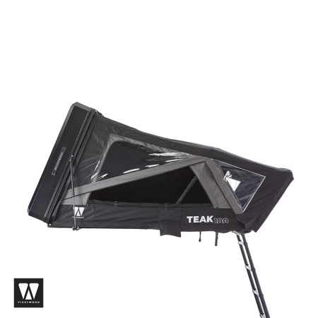 Tente de toit hybride TEAK 2.0 180 - Vickywood Kombishop  coque robuste