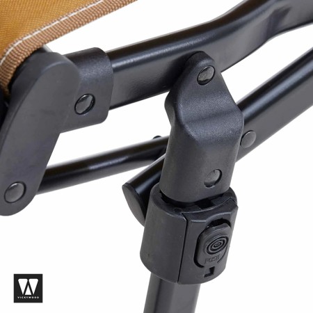 Chaise de camping Horizon Camp camel - Vickywood armature
