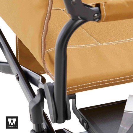 Chaise de camping Horizon Camp camel - Vickywood robuste