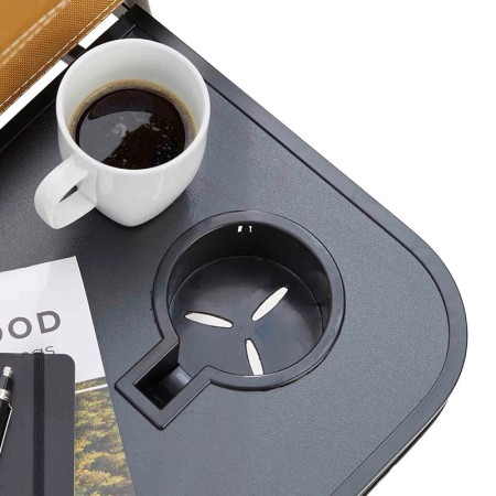 Chaise de camping Horizon Camp camel - Vickywood support à gobelet