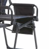 Chaise de camping Horizon Camp noire - Vickywood robuste