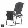 Chaise de camping Horizon Camp noire - Vickywood dossier