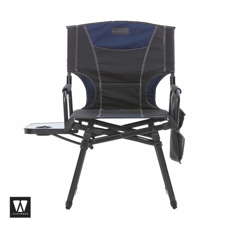Chaise de camping Horizon Camp noire - Vickywood tablette