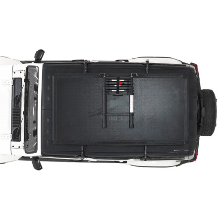 Tente de toit coque rigide OrthFrame Max V2 de WildLand Kombishop coque aluminium pliable et compacte