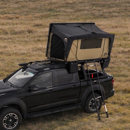 Tente de toit rigide pour toute voiture 2 places Desert Cruiser Pro 130 V2 - WildLand sur Pick-up Kombishop