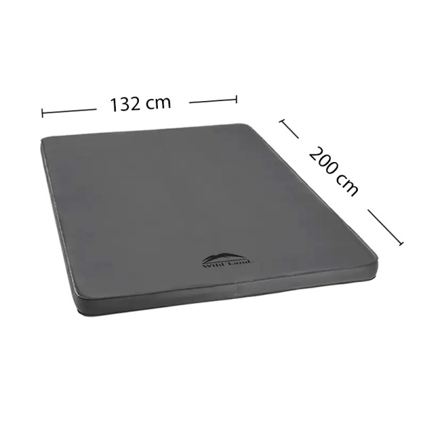 Matelas auto-gonflant pour tente de toit camping vanlife 132 x 200 cm WildLand