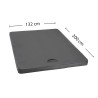 Matelas auto-gonflant pour tente de toit camping vanlife 132 x 200 cm WildLand