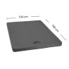 Matelas auto-gonflant pour tente de toit et camping 104 x 180 cm pour OrthFrame Max dimensions