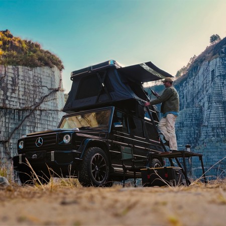 Wild Land tente de toit Sky Rover ouverture automatique toit rigide spacieuse et classe