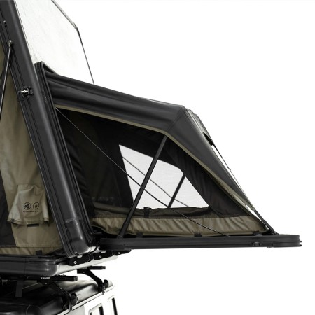 Tente de toit rigide Wild Land 3 places Family Desert Cruiser conçue pour familles et animaux chambre confortable