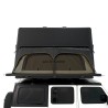 Tente de toit rigide Wild Land 3 places Family Desert Cruiser conçue pour familles et animaux vue panoramique