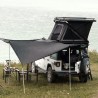 Marquise auvent latéral gauche Wild Land 270° avec tente de toit Rock Cruiser