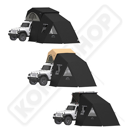 Annexe-B version compatible avec tentes de toit Rock Cruiser, Wild Cruiser Pro 250, Normandy Auto