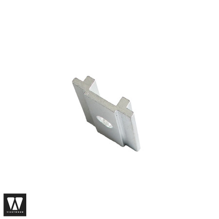 Plaque de fixation pour profilé aluminium de tente de toit Vickywood