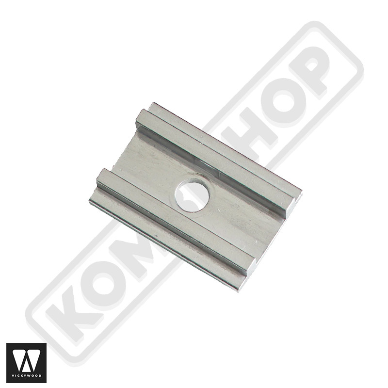 Plaque de fixation pour profilé aluminium de tente de toit Vickywood M8 Kombishop