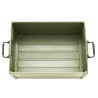 Storage Box Pro kaki - caisse de stockage 48 L bois et alu WildLand camping