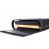 Storage Box Pro noir - Boîte de stockage 48 L bois et alu WildLand pochette de livraison