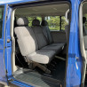 VW T5 Caravelle 2010 / 173.000 km / 2.0 tdi 84 ch / L1H1 Kombishop banquette arrière