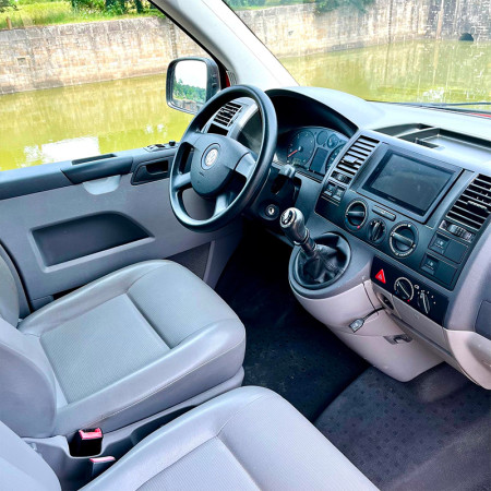 285 VW T5 Transporter 2008 / 123.000 km / 1.9 tdi 84 ch / L2H1 Kombishop 3 places avant
