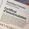 Certificat d'immatriculation définitive 23 cv département 44