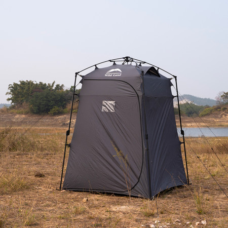 pack duo tente de toit OrthFrame 130 Wildland pour camping  avec douche et toilettes tente privative