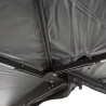 VW-SA25E-27L-GY Auvent latéral 270° Leaf Extended GAUCHE 250 cm Gris - Vickywood bras déployés