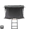 Tente de toit hybride rigide Maple 205 Vickywood entrée protégée VW-RT-ME-205-GY