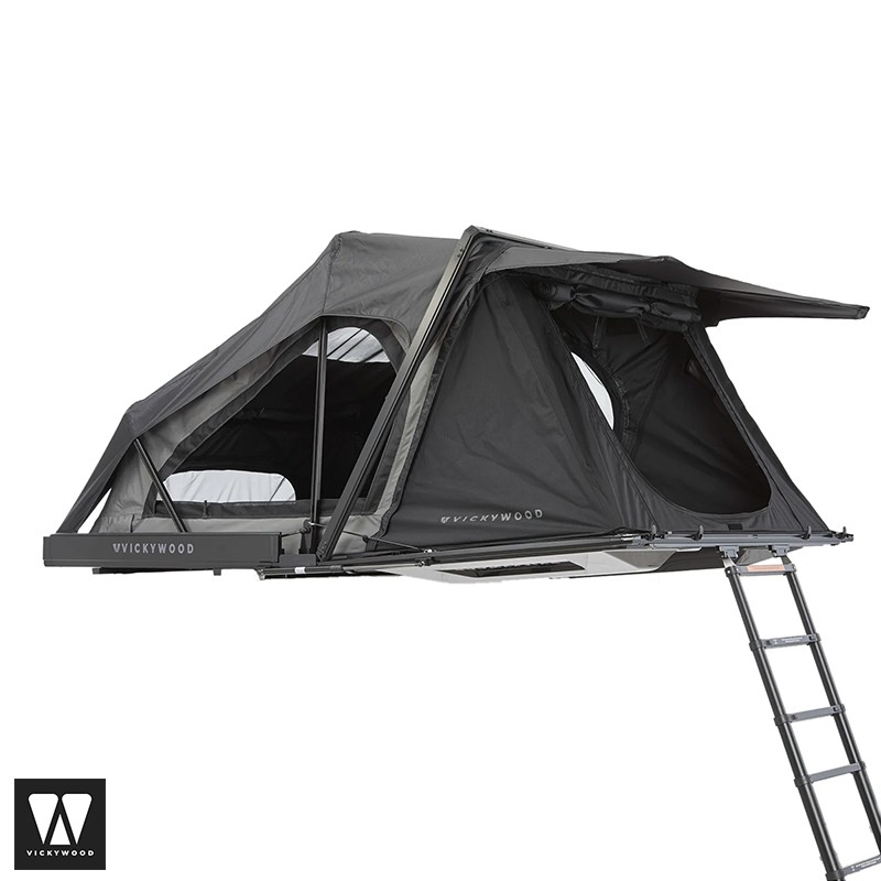 Tente de toit hybride rigide Maple 205 Vickywood intérieur lumineux VW-RT-ME-205-GY