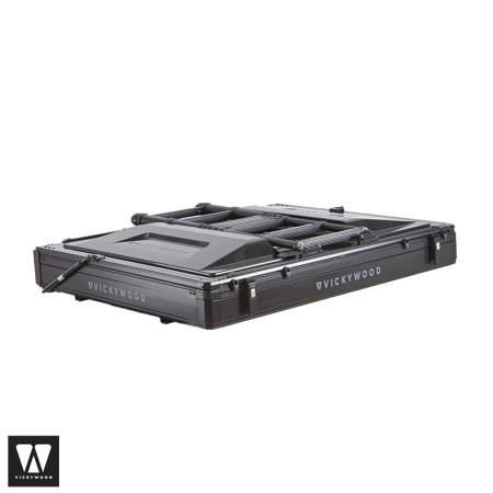 Tente de toit hybride rigide Maple 205 Vickywood coque robuste et compacte VW-RT-ME-205-GY