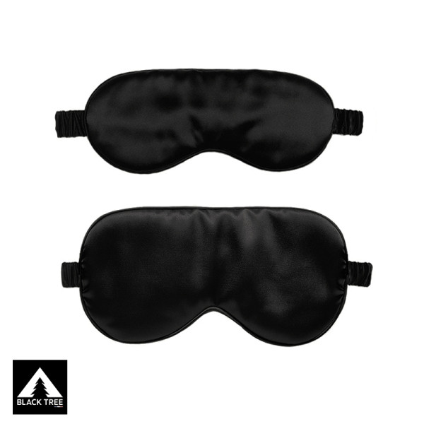 Masque de sommeil en bambou noir taille S et taille L pour camping vanlife et nuit en tente de toit – Black Tree Kombishop