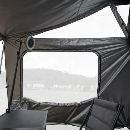 Annexe pour Lite Cruiser Pro 120XL et Bush Cruiser Pro 120 V2 - Tentes de toit WildLand espace intérieur