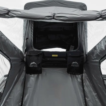 Annexe pour Lite Cruiser Pro 120XL et Bush Cruiser Pro 120 V2 - Tentes de toit WildLand entrée couverte vers la tente