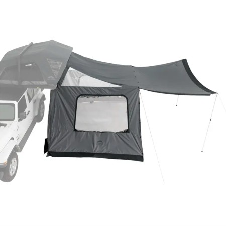 Annexe pour Lite Cruiser Pro 120XL et Bush Cruiser Pro 120 V2 - Tentes de toit WildLand avec marquise ouverte