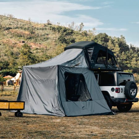 Annexe pour Lite Cruiser Pro 120XL et Bush Cruiser Pro 120 V2 - Tentes de toit WildLand abri contre la pluie